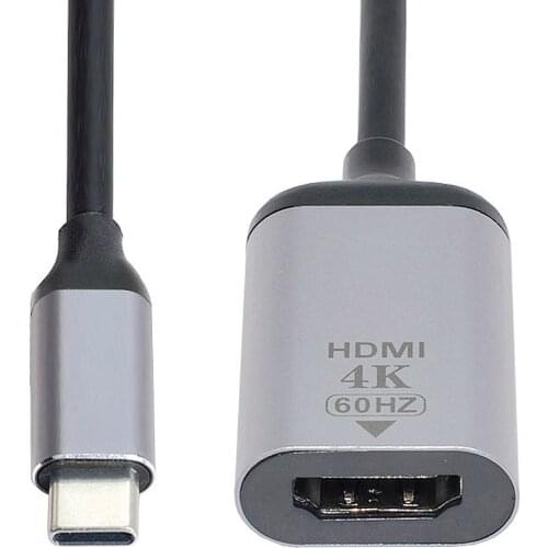Jimier 4K 60hz 1080P USB-C Type C to HDMI Cable HDTV Adapter for Tablet & Phone & Laptop