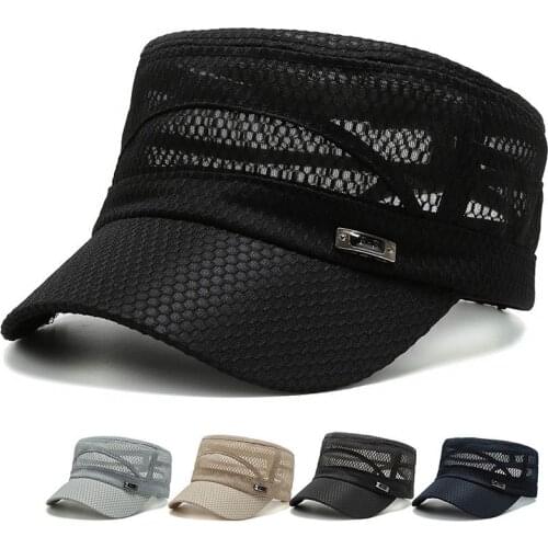Riding Fishing Visors Cap Breathable Mesh Sport Summer Hat Tennis Golf Caps Women Men Streetwear UV Protection Cycling Caps