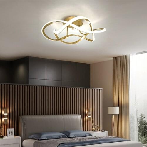Room lamp Nordic light luxury round simple modern ceiling lamp atmosphere led study personality creative bedroom lamps