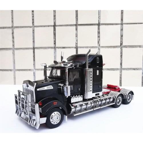 Diecast Alloy 1:32 Scale Australia Trailer Head Kenworth T909 Traction Head Transporter Vehicle Truck Model Metal Toy Collection