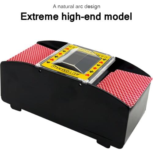 Shuffle Machine Board Game Poker Playing Cards Electric Automatic Card Game Party Entertainment And Card Shuffler Essentials