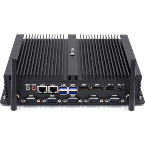 Mini PC Intel 8th Core i5-8250U r i7-8550U LPT COM Port Fanless