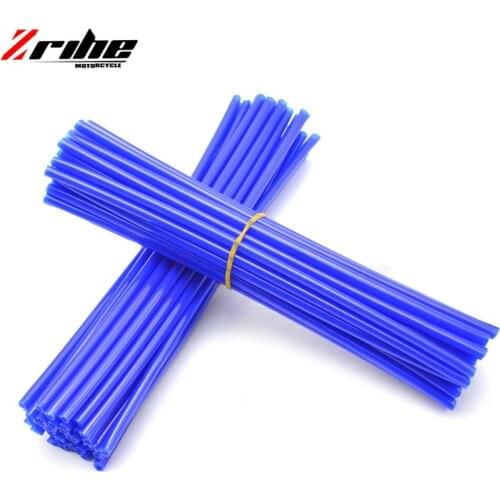 Moto 72pcs For kawasaki kx 250 Motocross Dirt Bike Enduro Wheel RIM SPOKE SKINS COVERS For WR250150 EXC450 250 kawasaki kx