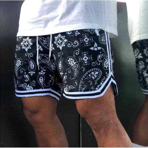 Mens Summer Camouflage Shorts Mesh Mens Leisure Sports Fitness Quick-Dry Basketball Training Five-Point Pants