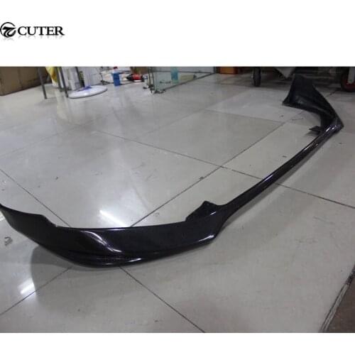 Golf 7 MK7 carbon fiber front bumper lip spoiler for VW Golf VII MK7 GTI 2014UP