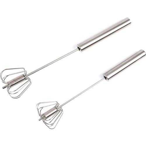 Egg Cream Sauce Semi-automatic Mixer Hand Pressure Rotary Manual Egg Beater Kitchen Accessories