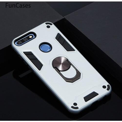 Shockproof Armor Phone Cases For Huawei Enjoy 8 Carcasa Huawei telefon Nova 2 Lite Honor 7C Y7 Prime 2018 5.99 PC + TPU Shell