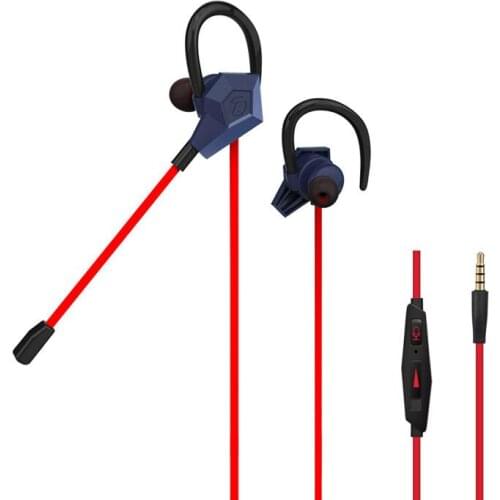 New Style V9 Wired Gaming Earphone High bass dual drive stereo Headphones In Ear Earbuds handsfree Headset With Mic For Phone