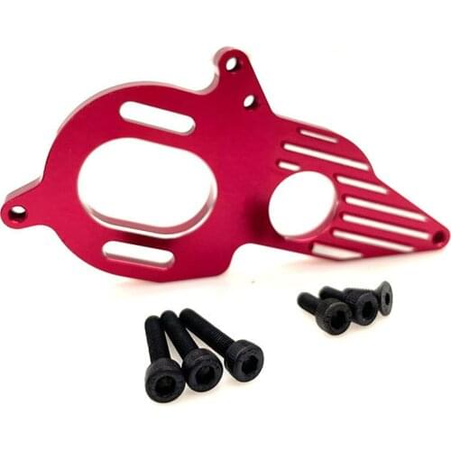 Aluminum Alloy Motor Heat Sink Mount For 1/10 Arrma 4X4 Granite Mega RC Truck Motor Cooling Heat Sink Repair Upgrades parts