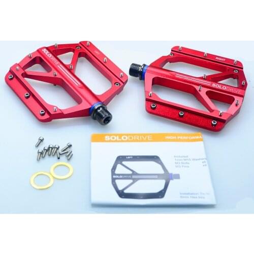 Ultra thin mtb pedals perfect Light weight bicycle pedal for trail bikes and all mountain bike 350g/Pair