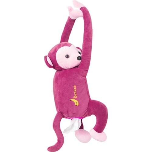 Car Seat Back Tray Paper Towel Storage Box Car Hanging Tissue Box Cartoon Lovely Hanging Pumping Paper Towel Tray