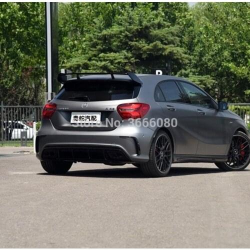 ABS Rear Spoiler Wing Lip Trunk Cover For Mercedes Benz A Class W176 A160 A180 A200 A250 A45 AMG 5-door Hatchback 2013-2018