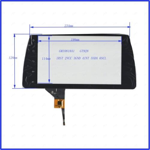 ZhiYuSun Freeshipping GMI0818A1 234*128mm Capacitive screen GT928