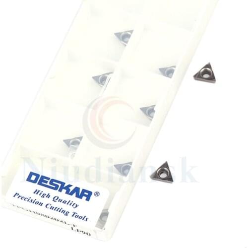 10Pcs TPGH080202L-F LF90 Cermet Blades TPGH080204L-F LF90 CNC Lathe Tool Carbide Inserts External Turning Tool,For Steel Cutting