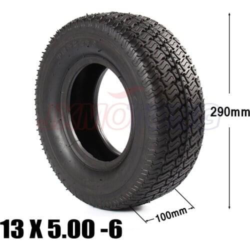 13x5.00-6 Tubeless Tire Tyre with inner tube ATV QUAD Buggy Mower Go-kart Buggy