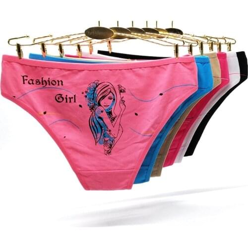 Free shipping New Selling 5pcs/lot Sell Cotton Womens Briefs Fashion Cotton Panties Sexy Womens Underwear Briefs 89323