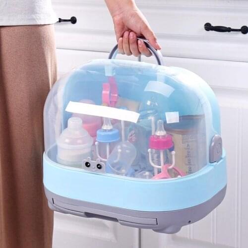 Big Bottle Dry Rack Baby Bottle Drain Drying Racks Box Baby Bottle Cleaning Dryer Drainer Storage Drying Rack