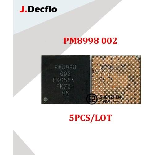 JDecflo 5PCS PMIC PM8998 002 Power Supply Chips For Samsung S8 S8+ Note 8 G950 N950 XIAOMI 6 6X MI MIX 2 2S 3 ZTE Nubia Z17 Z17S