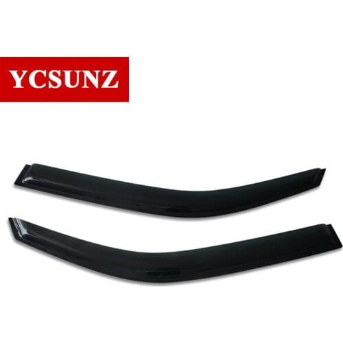 ABS window deflectors doow visor sun rain guards For Nissan NV350 Urvan Caravan E26 2016 2017 2018 Accessories Car-styling Parts