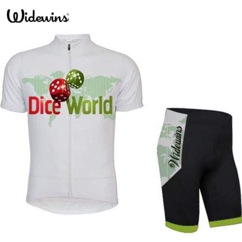 Dice world Cycling Jersey Multicolor Bicycle Bike Short Sleeve Sportswear Cycling Clothing maillot Cycling Jerseys set 5341