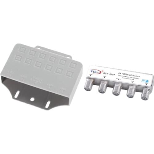 DiSEqC2.0 4x1 switch satellite signal four cut one switch GST-4103 switch branch