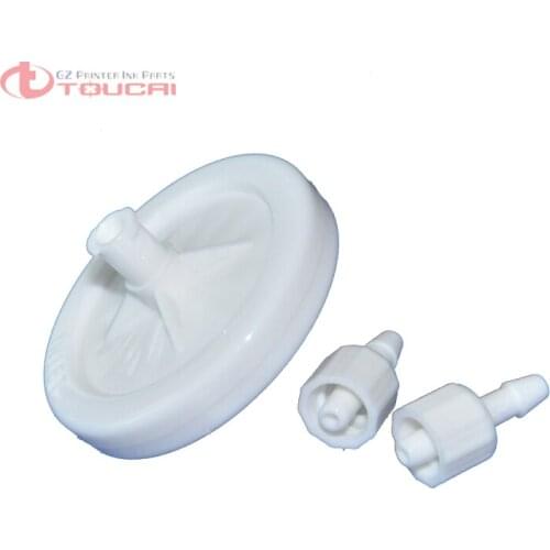 10pcs /lot 45mm disc ink filter solvent for Seiko Konica Polaris Skywalker Print Head Flora JHF gongzheng Printer