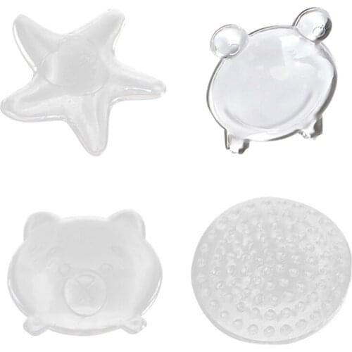 Door Handle Bumpers Security Door Stoppers Protection Safety Shock Absorber Transparent Wall Protectors Door Silent Crash Pad