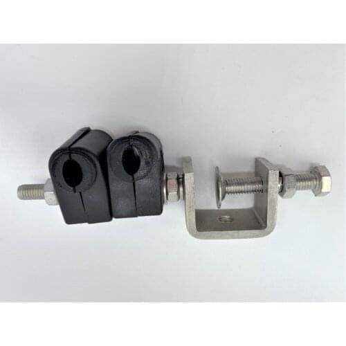 Feeder card ,Antenna feeder accessories ,1card 2combined ,plastic clip + rubber bush ,stainless steel