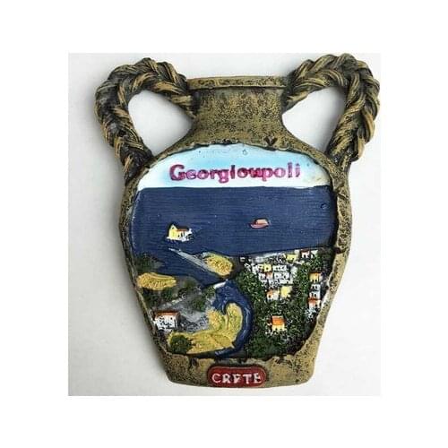 Greece Crete tourism souvenir Youyoubolisi refrigerator Fridge Magnets