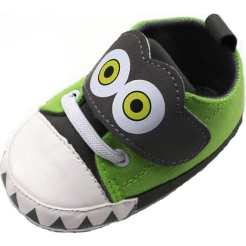 Ins Newborn Baby Shoes Baby Childlren Girls Boys Cartoon Eyes shoes Soft Shoes Sneaker Anti-slip