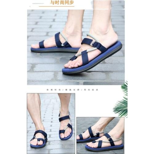 2021New Fashion Sandals For Men And Women To Wear In Summer, Two To Wear Couples Outdoor Clip Foot Beach Foreign Trade Large