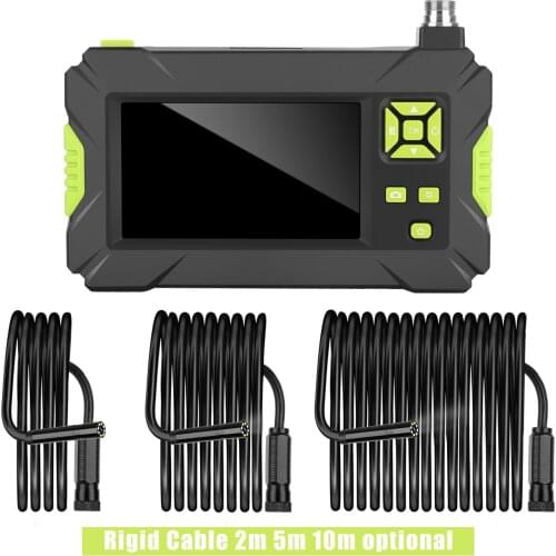 8 LEDs 8mm Lens Diameter Brand New Endoscope 4.3 Inch LCD Color Screen 1080P Handheld Endoscope Industrial Home Endoscopes