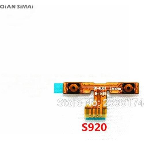 QiAN SiMAi For Lenovo S920 New Volume up/down Switch Button Flex Cable Repair Parts