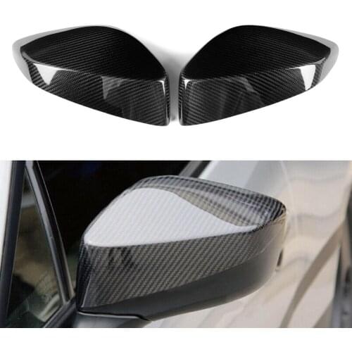 Real Carbon Fiber Car Side Mirror Cover Rearview Mirrors Cap For 2012-2015 Toyota GT86 For Subaru BRZ FR-S