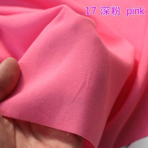 Pink Silk Artificial Cotton Fabric Skirt Scarf Apperal Hijab Rayon Fabric 60" Wide Sold By The Yard Free Shipping