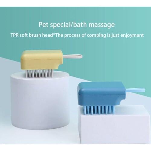 Dog Shampoo Brush Pet Bath Brush Dog Bath Brush Cat Cat Pet Bath Brush Dog Massage Brush Universal Type Convenient Bath Bath