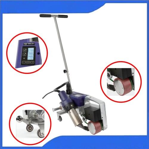 WELDY Water Roofing Membrane Hot Air Automatic Welding Machine Roof 40 For PVC,TPO,EPDM Plastic Welding Machine Hot Air Welder