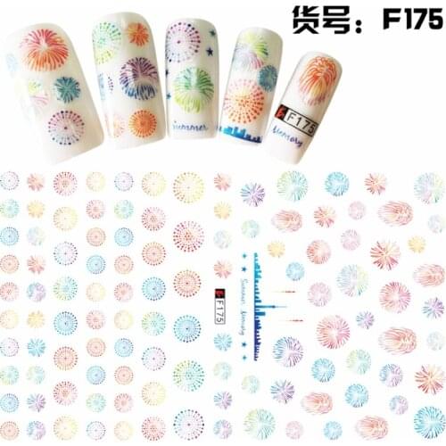 UPRETTEGO SUPER THIN SELF ADHENSIVE 3D NAIL ART NAIL SLIDER STICKER PALM TREE FEATHER BUTTERFLY HEART CONCH F175-184