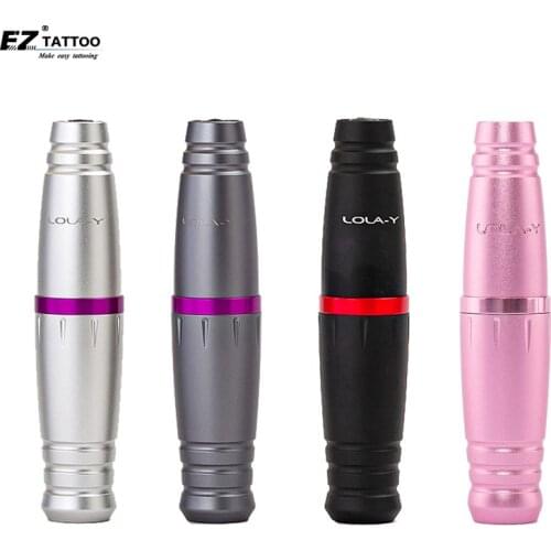 EZ LOLA Y Rotary Cartridge Tattoo Machine Pen Permanent Make Up Pen for Eyebrows Eyeliner Lips Microblading hair Scalp
