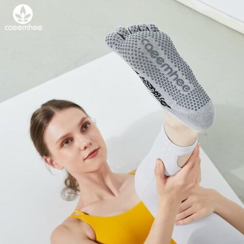 CAEEMHEE Gym Yoga Shoes Women Flat Soft Anti-slip Sole Ballet Non-slip Fitness Dance Shoes Pilates Yoga Shoes Socks