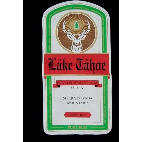 Vintage Lake Tahoe California Jagermeister Parody T Shirt Lg