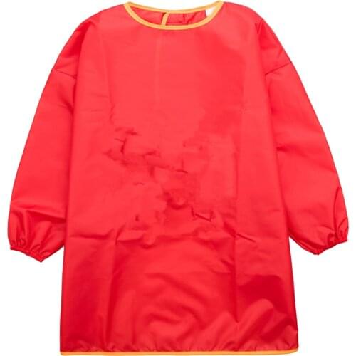 Waterproof Children Kid Craft Apron Smock Painting Drawing Crafting Long Sleeves