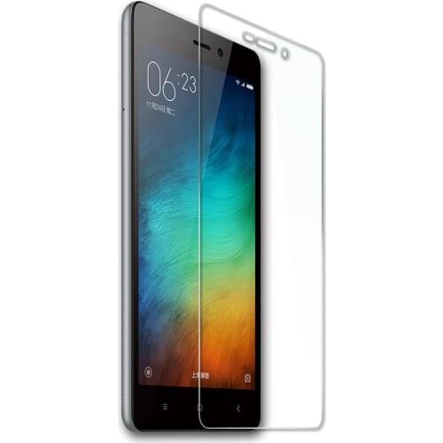 Tempered Glass For Xiaomi Redmi 3/Redmi 3 Pro/Xiaomi Redmi 3S Phone 5.0 inch Screen Protector 9H Phone Guard pelicula de vidro