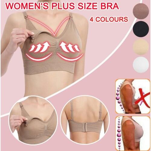 TELOTUNY Womens Nursing Bra Maternity Underwire Bralette Front Open Breast-Feeding Bra Everyday Underwear for Pregnant women