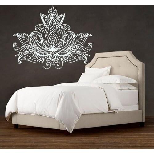 ZOOYOO Creative Unique Flower Wall Sticker Home Decor Living Room Bedroom Wall Decals Vinyl Art Murals Decoration