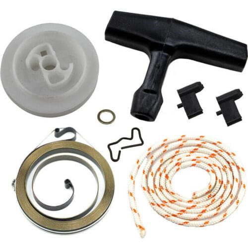 1 Set of Recoil Rewind Starter Handle Rope Pulley Springs For Stihl 034 036 044 046 MS340 MS360 MS440 MS460 Chainsaw