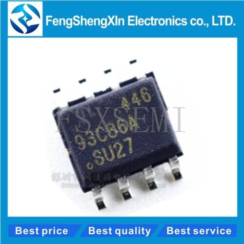 10pcs/lot 93C86 AT93C86 AT93C86A AT93C86A-10SU-2.7 93C86A SU27 AT93C86-10SC-2.7 SOP-8 EEPROM