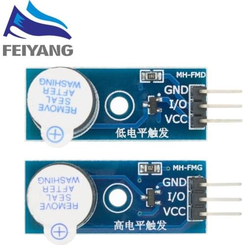 100PCS Active Buzzer Module New DIY Kit Active buzzer low/high level modules