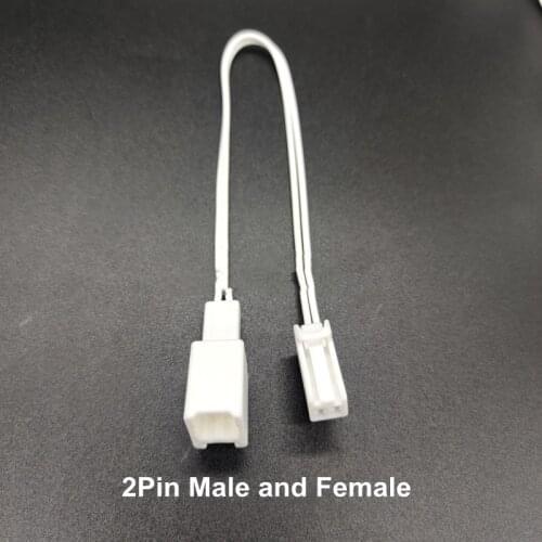 2/4/6/8/14/25Pin original quality fuse box tail lamp connector plug with 15cm wire Male and Female Extension Cable For Honda