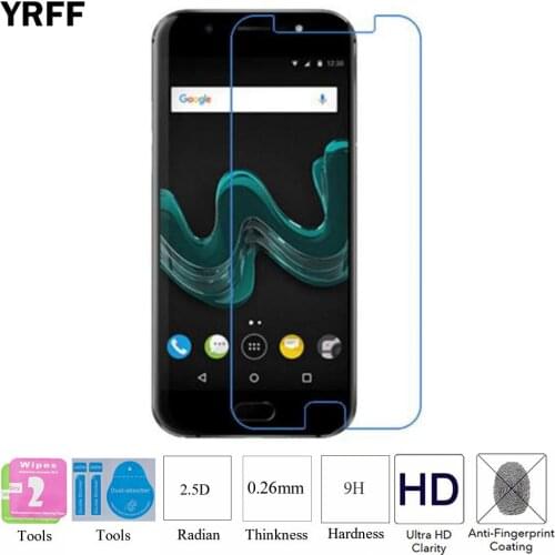 2PCS 2.5D 0.25mm 9H Tempered Glass Screen Protector Protective Film For Wiko Wim Free Tools
